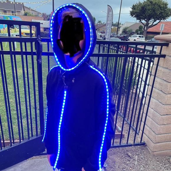 Glowy Zoey LED StickMan Costume Suit - Picture 2 of 2